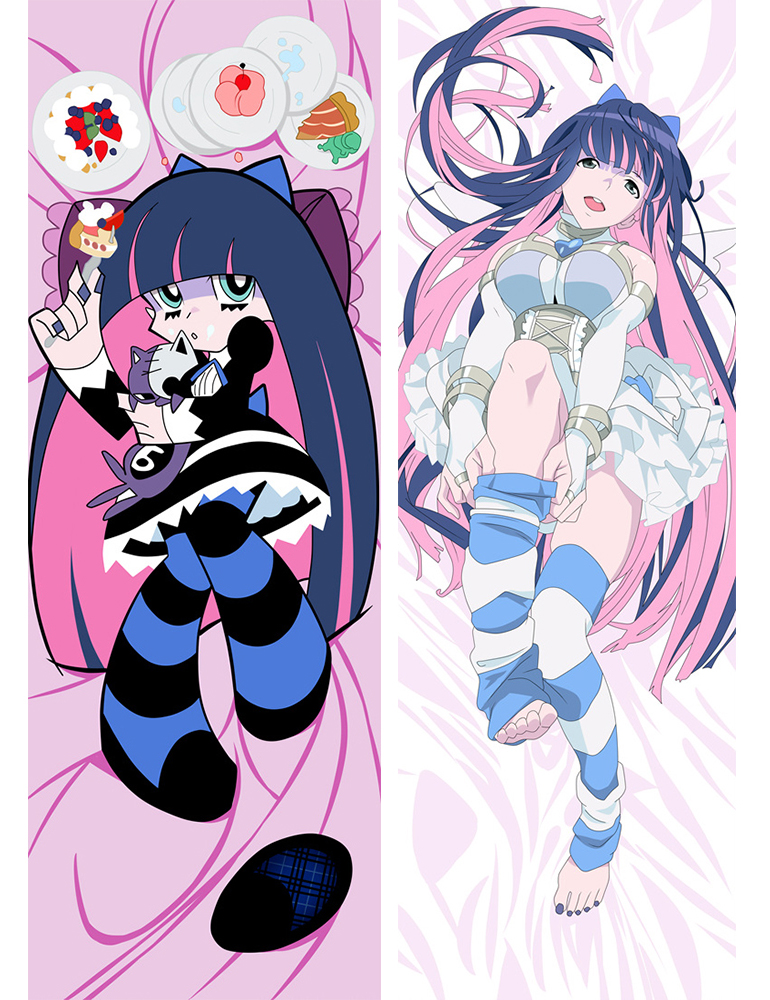Stocking - Panty and Stocking with Garterbelt Anime Dakimakura Japanese Hugging Body Pillow Cover